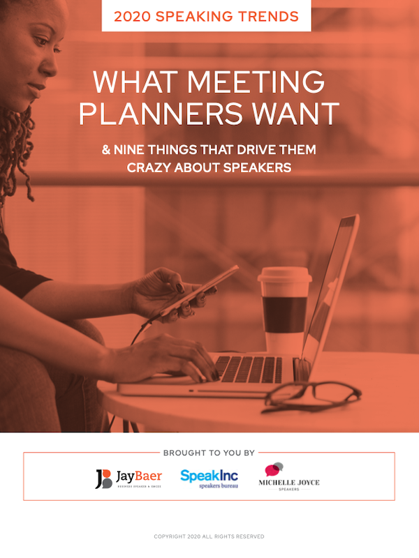 2020 Trends: What Meeting Planners Want - |  Speakers Bureau |  SpeakInc